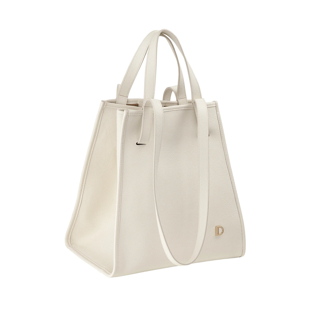 DUDU Borsa Donna a Spalla in Vera Pelle Made in Italy, Shopper Tote Bag Elegante, Doppio Manico, Pelle Pieno Fiore o Scamosciata - Borsa a Mano Capiente per Lavoro e Tempo Libero
