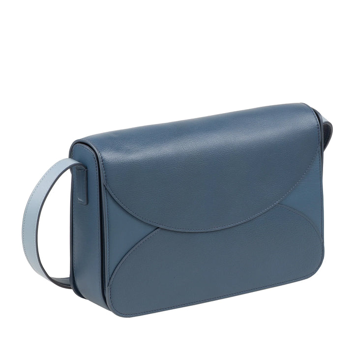 DUDU Borsa a Tracolla Grande Donna in Pelle - Borsa Donna Elegante e Capiente, Design a Busta Envelope, con Tracolla Regolabile e Patta Magnetica di Chiusura