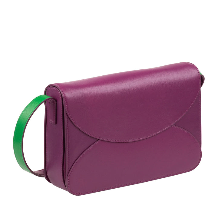 DUDU Borsa a Tracolla Grande Donna in Pelle - Borsa Donna Elegante e Capiente, Design a Busta Envelope, con Tracolla Regolabile e Patta Magnetica di Chiusura