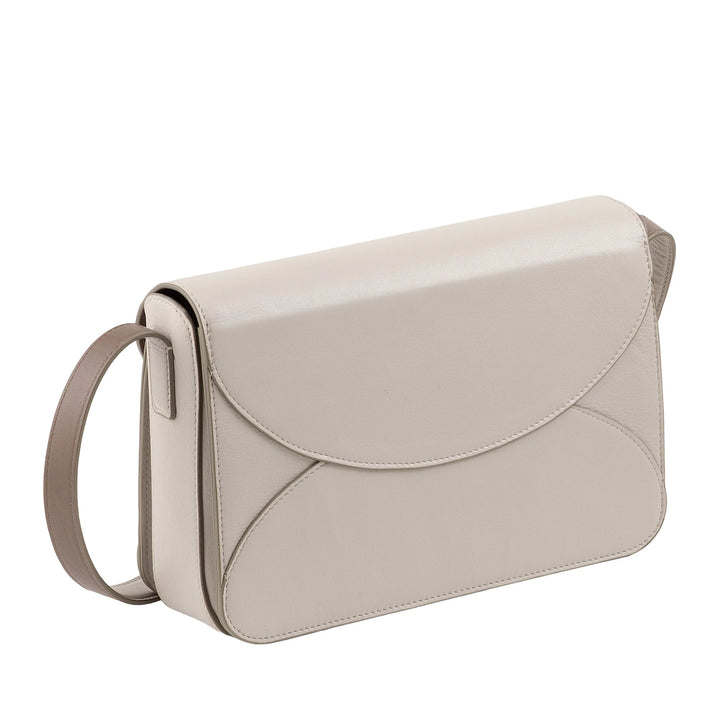 DUDU Borsa a Tracolla Grande Donna in Pelle - Borsa Donna Elegante e Capiente, Design a Busta Envelope, con Tracolla Regolabile e Patta Magnetica di Chiusura