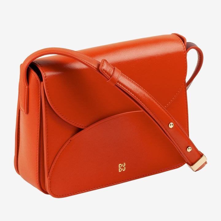 DUDU Borsa a Tracolla Donna in Pelle con Patta Modello Envelope – Borsetta Piccola Elegante e Versatile con Tracolla Regolabile, Borsa Perfetta per Ogni Occasione