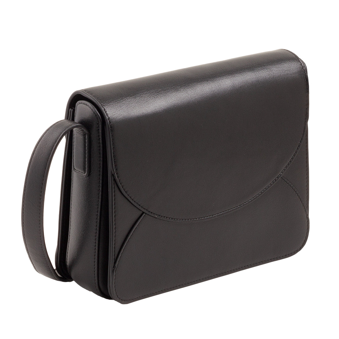 DUDU Borsa a Tracolla Donna in Pelle con Patta Modello Envelope – Borsetta Piccola Elegante e Versatile con Tracolla Regolabile, Borsa Perfetta per Ogni Occasione