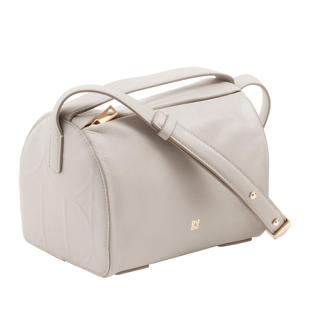 DUDU Borsa Bauletto a Tracolla da Donna in Pelle – Borsa Elegante, Piccola con Tracolla Regolabile per Ogni Occasione