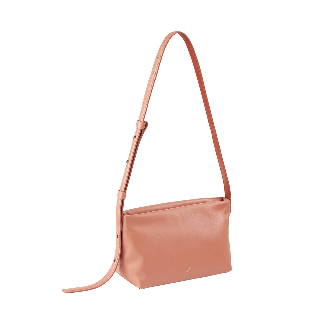 DUDU Borsa Tracolla Piccola Donna in Pelle Morbida, Borsa a Spalla, Chiusura a Cerniera, Borsetta da Sera Elegante Moda Città Fashion