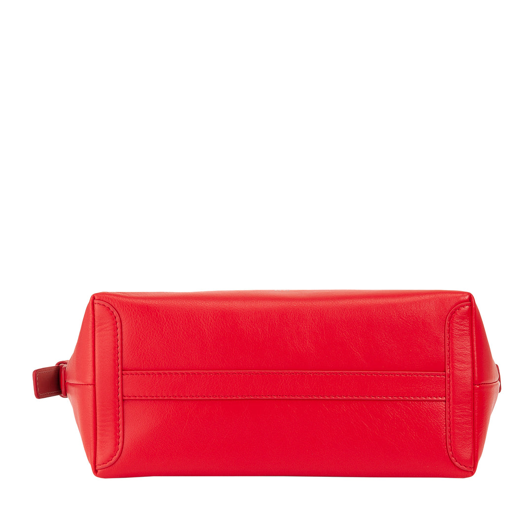 DUDU Borsa Tracolla Piccola Donna in Pelle Morbida, Borsa a Spalla, Chiusura a Cerniera, Borsetta da Sera Elegante Moda Città Fashion