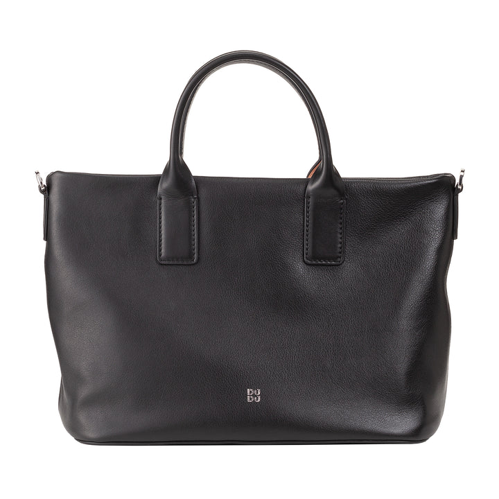 DUDU Borsa Donna a Mano in Pelle con Tracolla, Borsa Media Piccola a Spalla con Cerniera e Tracolla Staccabile, Borsetta Elegante Colorata