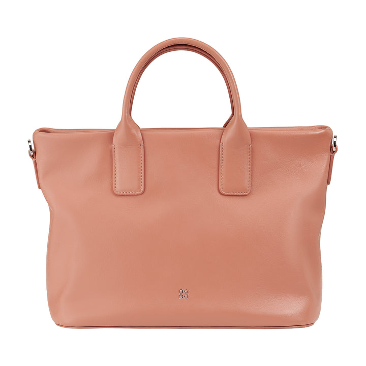 DUDU Borsa Donna a Mano in Pelle con Tracolla, Borsa Media Piccola a Spalla con Cerniera e Tracolla Staccabile, Borsetta Elegante Colorata