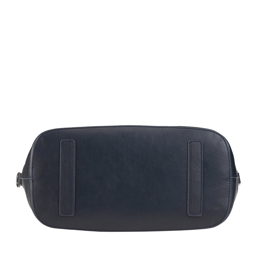 DUDU Borsa Donna a Mano in Pelle con Tracolla, Borsa Media Piccola a Spalla con Cerniera e Tracolla Staccabile, Borsetta Elegante Colorata