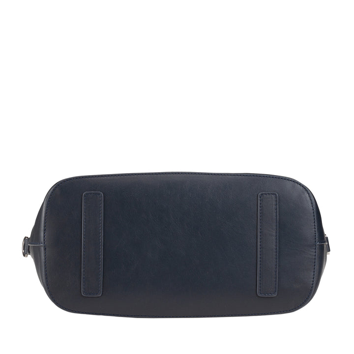DUDU Borsa Donna a Mano in Pelle con Tracolla, Borsa Media Piccola a Spalla con Cerniera e Tracolla Staccabile, Borsetta Elegante Colorata