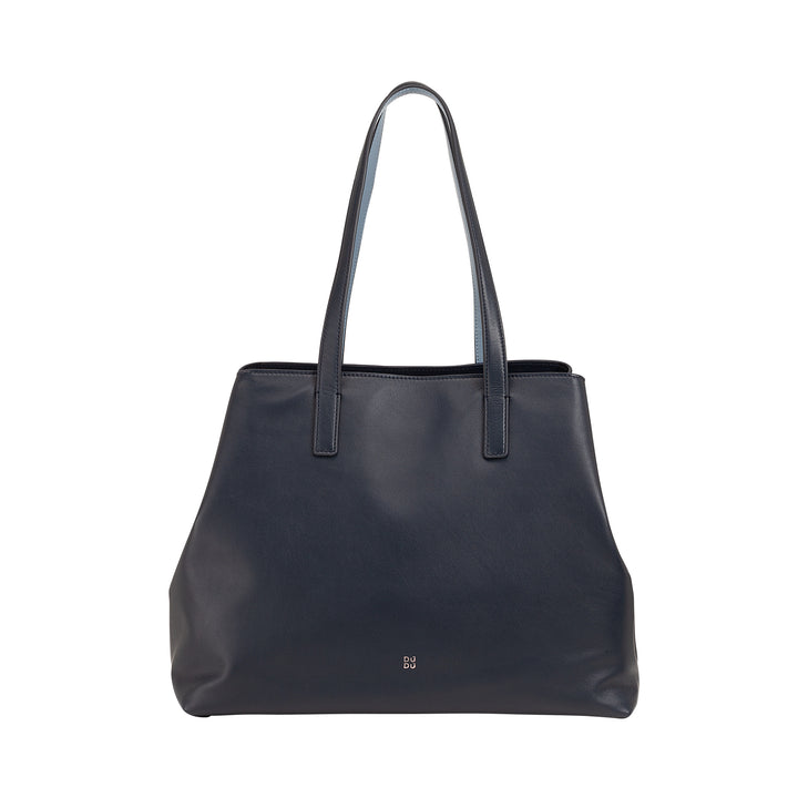 DUDU Borsa Donna Grande in Pelle, Borsa Tote Shopper Morbida, Borsa a Spalla con Due Manici, Borsa a Mano Capiente Fashion