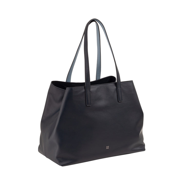 DUDU Borsa Donna Grande in Pelle, Borsa Tote Shopper Morbida, Borsa a Spalla con Due Manici, Borsa a Mano Capiente Fashion