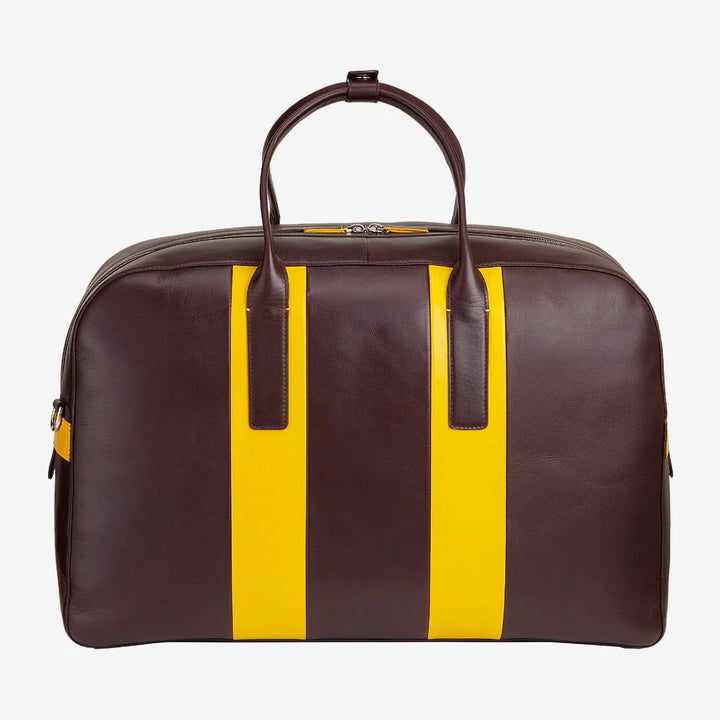 DUDU Borsone da Viaggio in Pelle a Tracolla, Borsa per Weekend Palestra da Uomo Donna 32L Grande, Weekender Travel Bag da 49cm