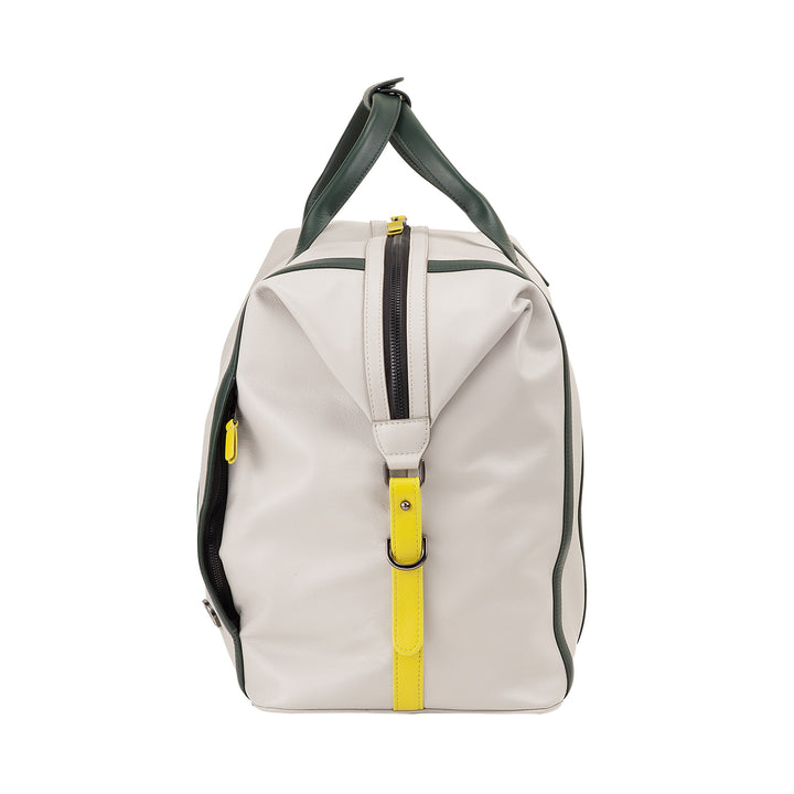 DUDU Borsone in Pelle per Tennis Palestra, 28 Litri, Edizione Limitata, Tracolla Staccabile, Chiusura a Cerniera, Weekender per Viaggi, Borsa Sportiva Pelle