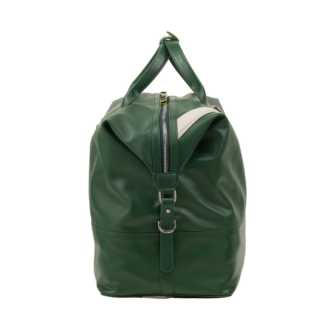 DUDU Borsone in Pelle per Tennis Palestra, 28 Litri, Edizione Limitata, Tracolla Staccabile, Chiusura a Cerniera, Weekender per Viaggi, Borsa Sportiva Pelle