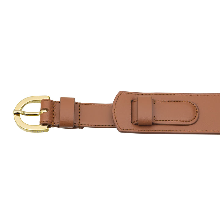 DUDU Cintura in Pelle Donna Made in Italy, H 40mm, con Fibbia Metallica, Larghezza 4cm, Cintura Elegante per Vestito, Pantalone