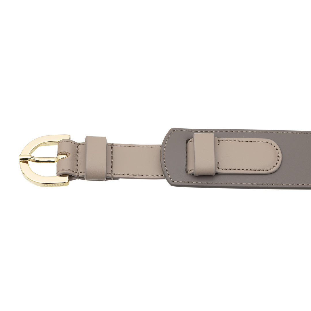 DUDU Cintura in Pelle Donna Made in Italy, H 40mm, con Fibbia Metallica, Larghezza 4cm, Cintura Elegante per Vestito, Pantalone