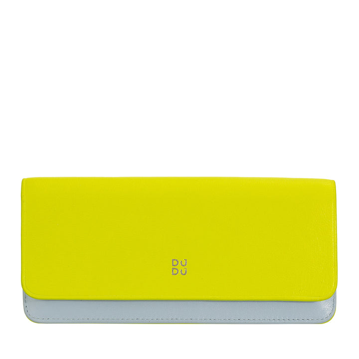 DUDU Custodia Porta Occhiali da Vista e Occhiali da Sole in Vera Pelle Morbida con Chiusura Magnetica, Astuccio Portaocchiali Colorato