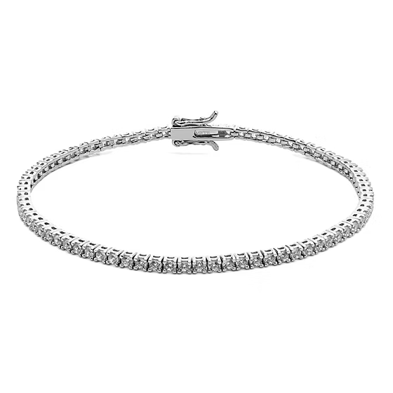 Comete bracciale Tennis argento 925 zirconi UBR 994 M19