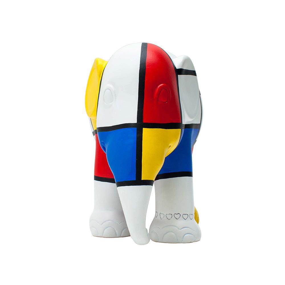 Elephant Parade elefante Hommage to Mondriaan 15cm Limited Edition 3000 HOMMAGE TO MONDRIAAN 15