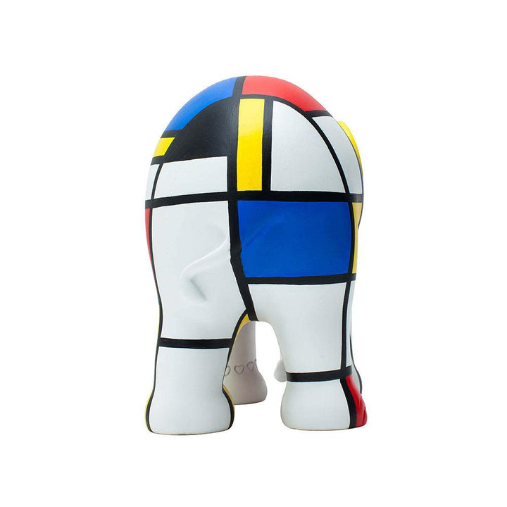 Elephant Parade elefante Hommage to Mondriaan 15cm Limited Edition 3000 HOMMAGE TO MONDRIAAN 15