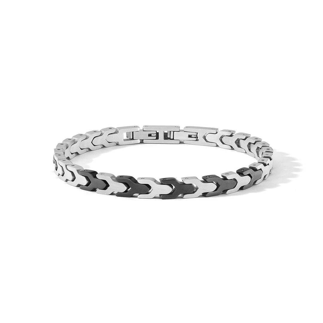 Comete Bracciale in acciaio con Pvd nero UBR1240