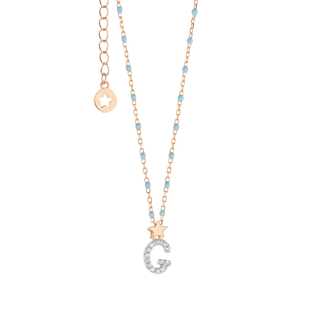 Comete Girocollo in Argento Lettera G GLA179