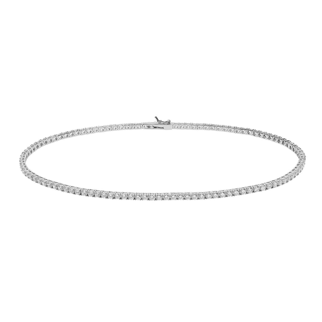 Comete Collana Tennis in Argento con zirconi bianchi UGL738BM50