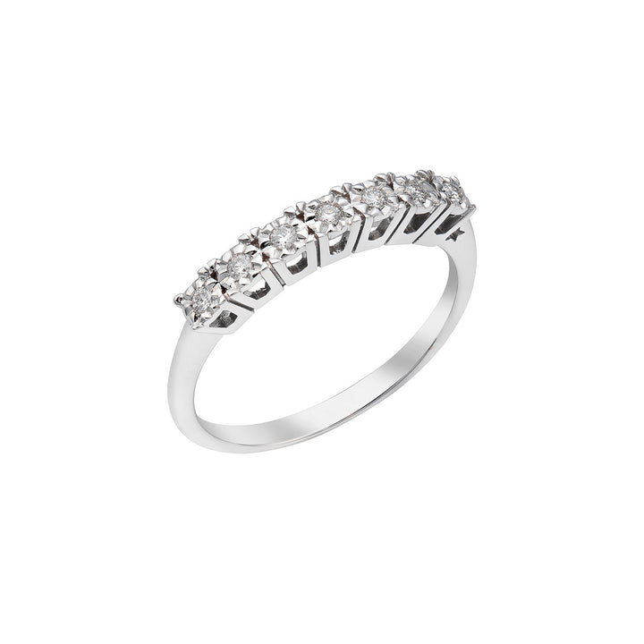 Comete Anello in Oro bianco 750‰ e Diamanti ANB2682