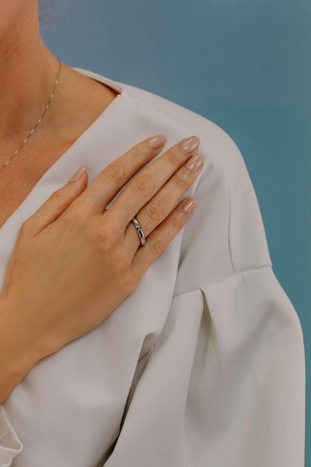 Comete Fedina in Argento You and Me Uomo ANG105M22