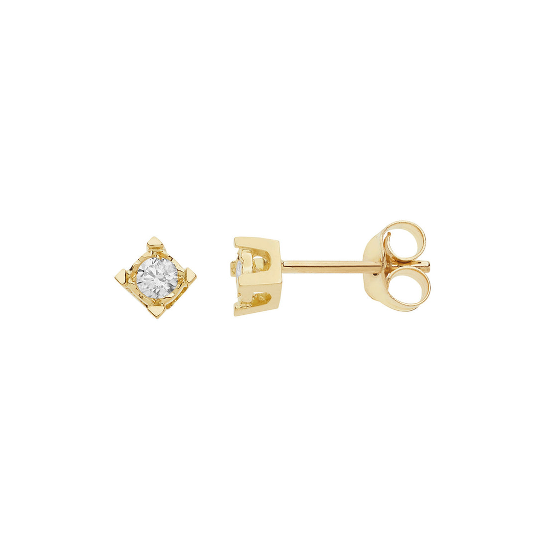 Comete Orecchini Punti luce diamantati in Oro e Diamanti ORB1007G