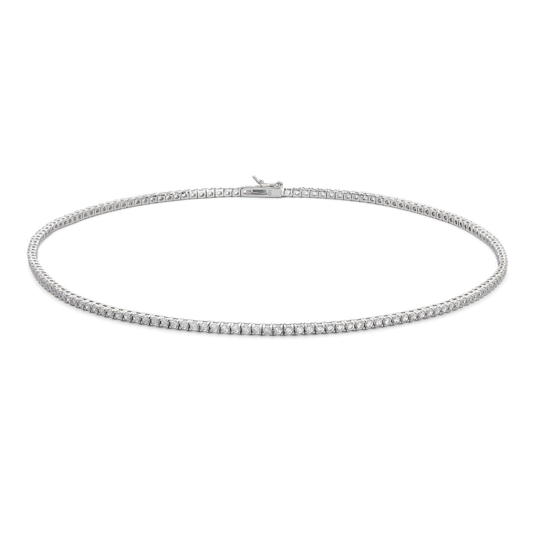 Comete Girocollo Argento 925‰ in Argento 925‰ con Zirconi bianchi GLA286M42