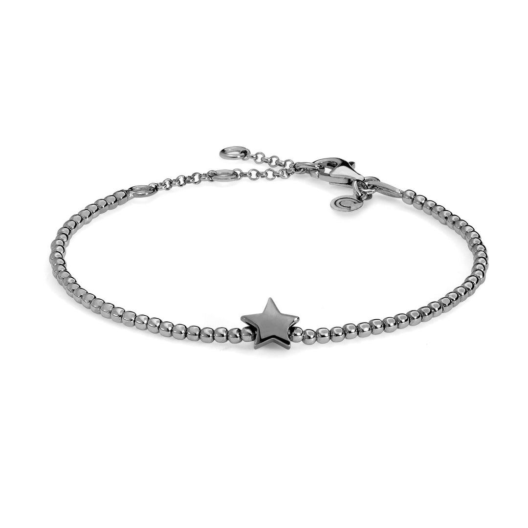 Comete Bracciale Stella in Argento brunito BRA154