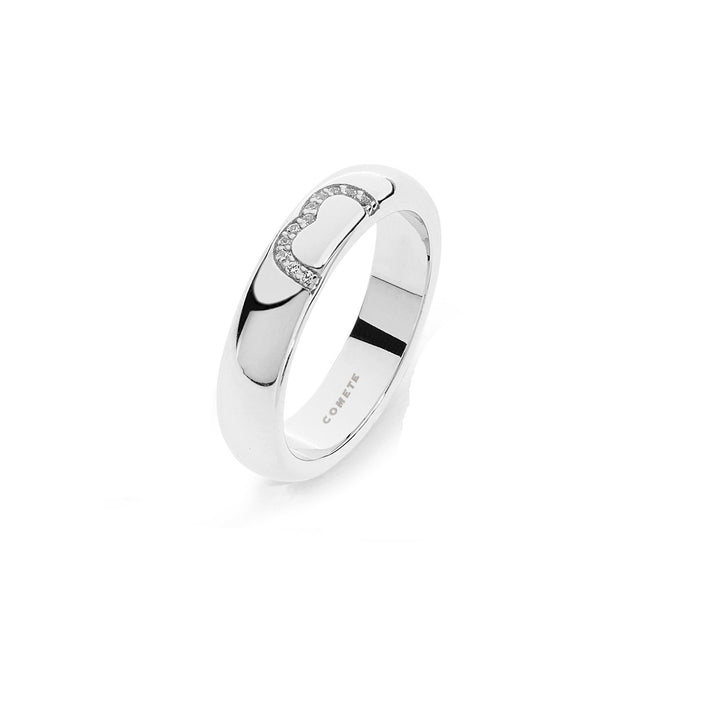 Comete Fedina in Argento Cuore Donna ANG110M16