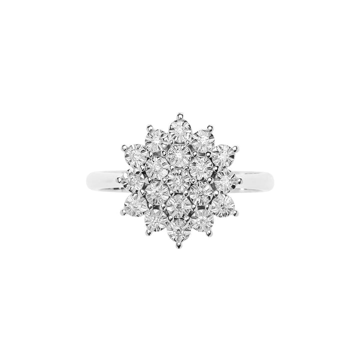 Comete Anello in Oro bianco e Diamanti Momenti ANB2670