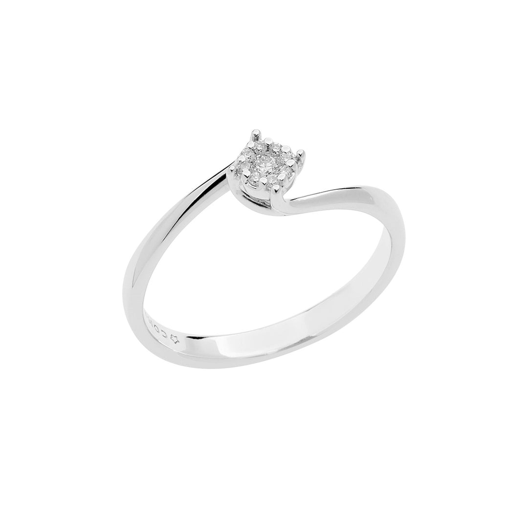 Comete Anello in Oro Rose di Diamanti ANB2645