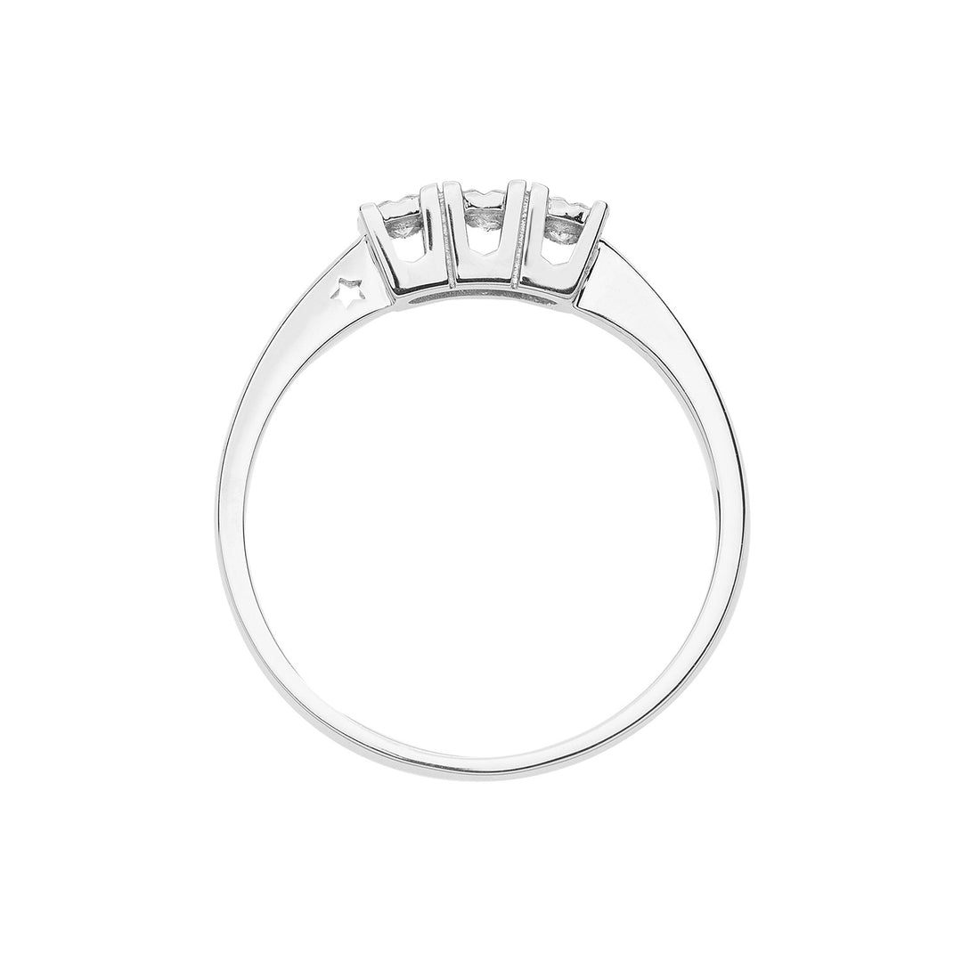 Comete Anello Trilogy in Oro e Diamanti ANB2641