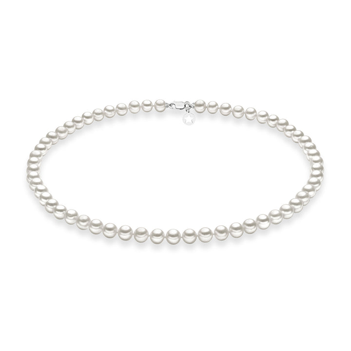 Comete Girocollo Filo Perle Acquadolce in Oro FWQ104