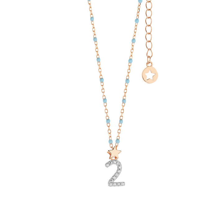 Comete Girocollo in Argento numero 2 GLA200