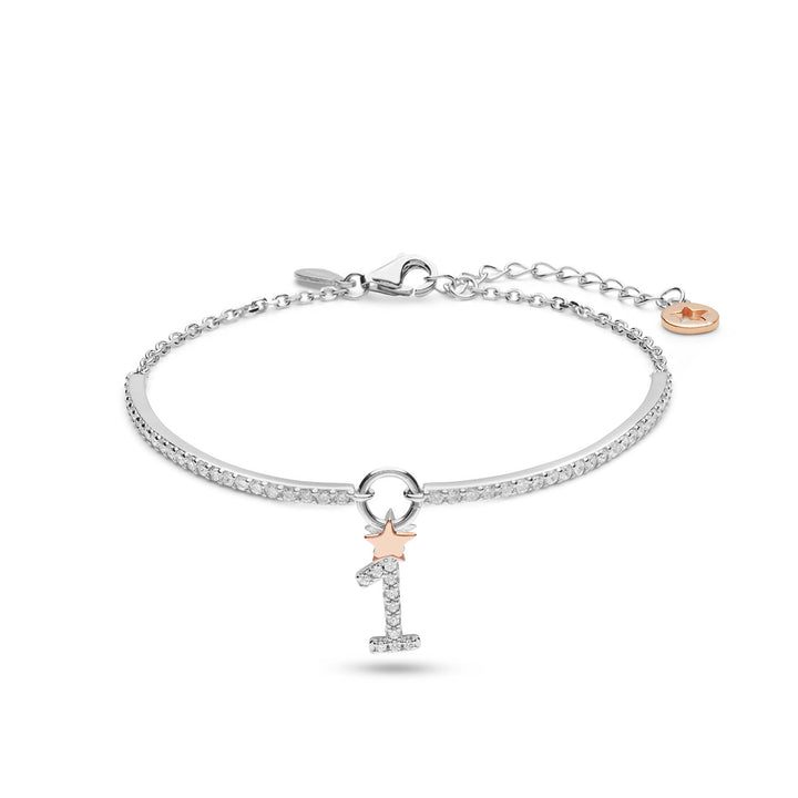 Comete Bracciale in Argento numero 1 BRA203