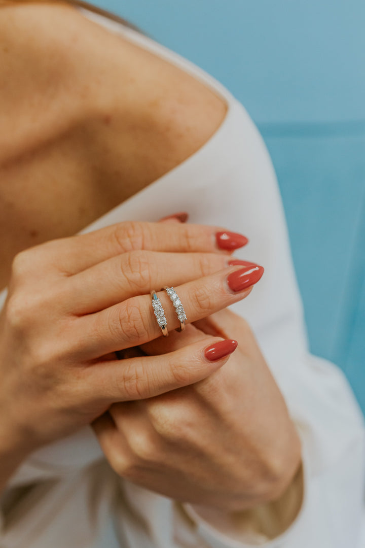 Comete Anello in Oro 750‰ e Diamanti ANB2730