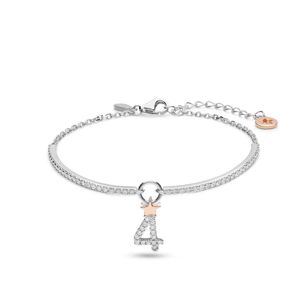 Comete Bracciale in Argento numero 4 BRA206