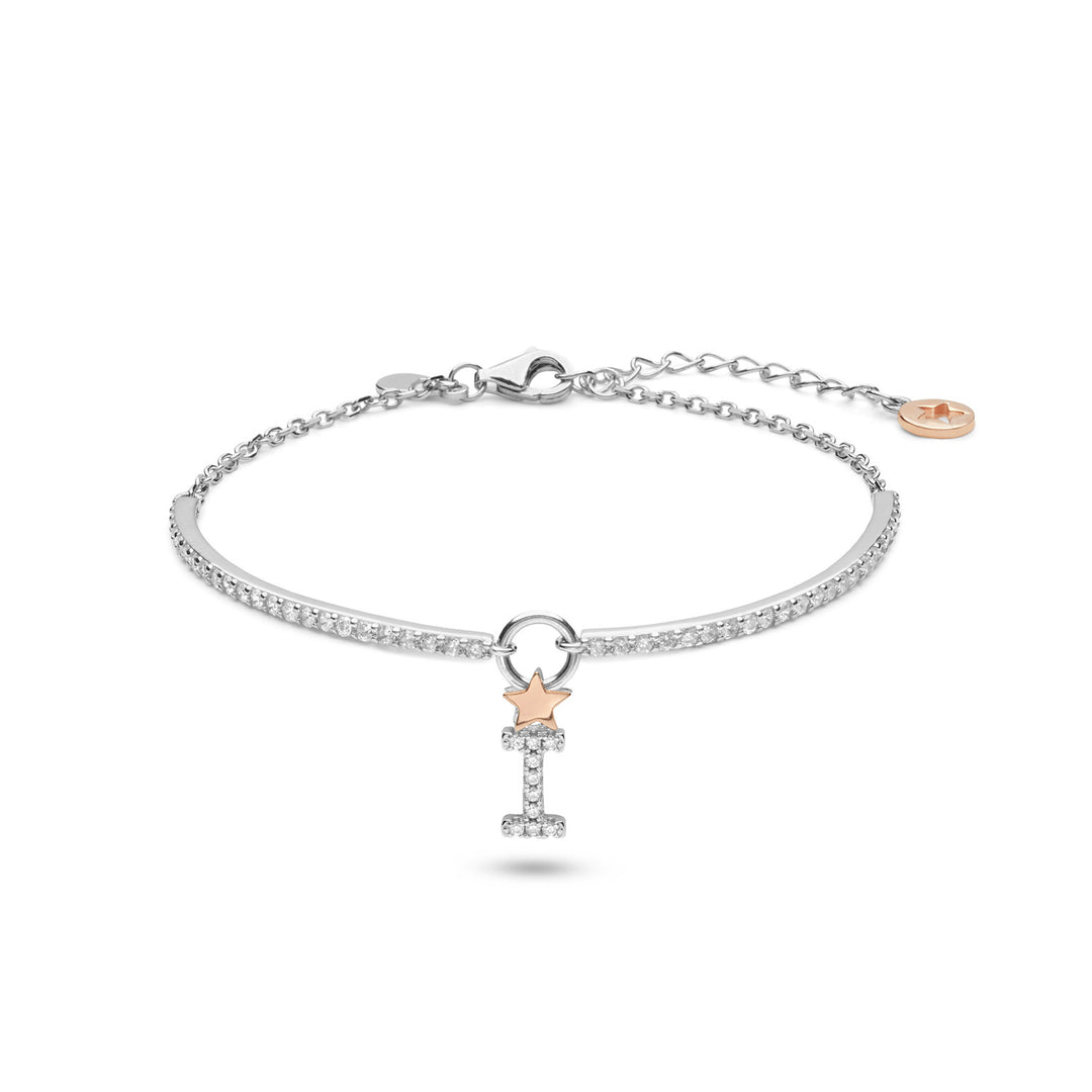 Comete Bracciale in Argento Lettera I BRA185