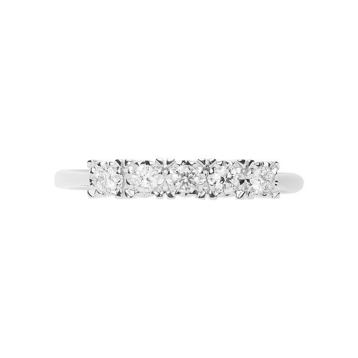 Comete Fedina in Oro bianco con Diamanti Momenti ANB2664
