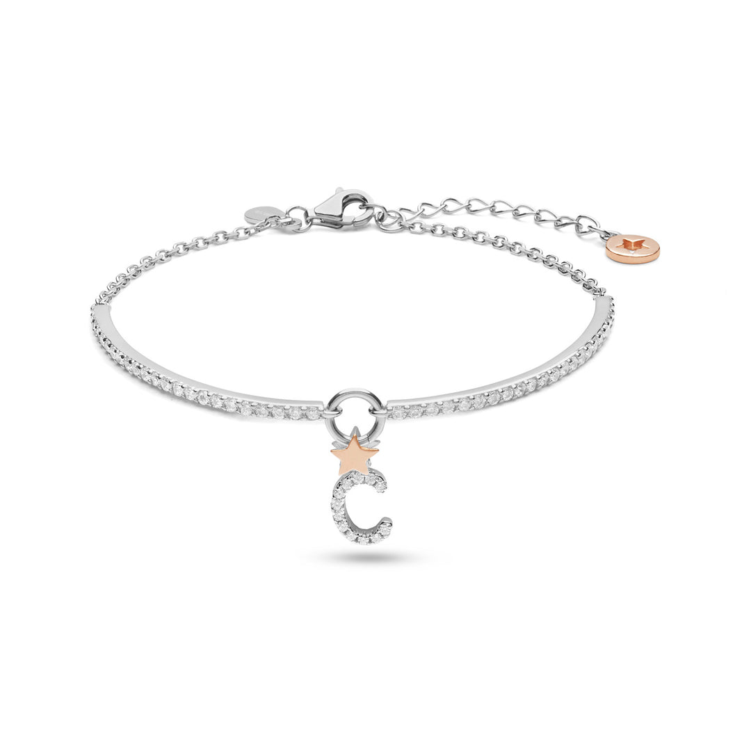 Comete Bracciale in Argento Lettera C BRA179
