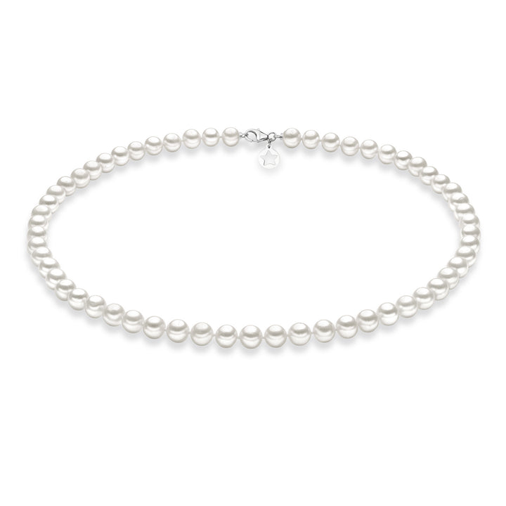 Comete Collana Filo Perle in Oro Acquadolce FWQ104S