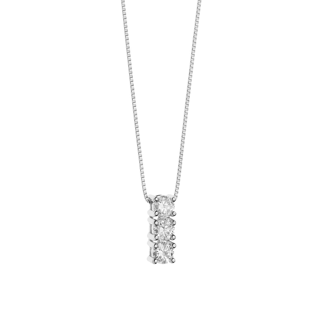 Comete Girocollo Trilogy in Oro e Diamanti GLB1531