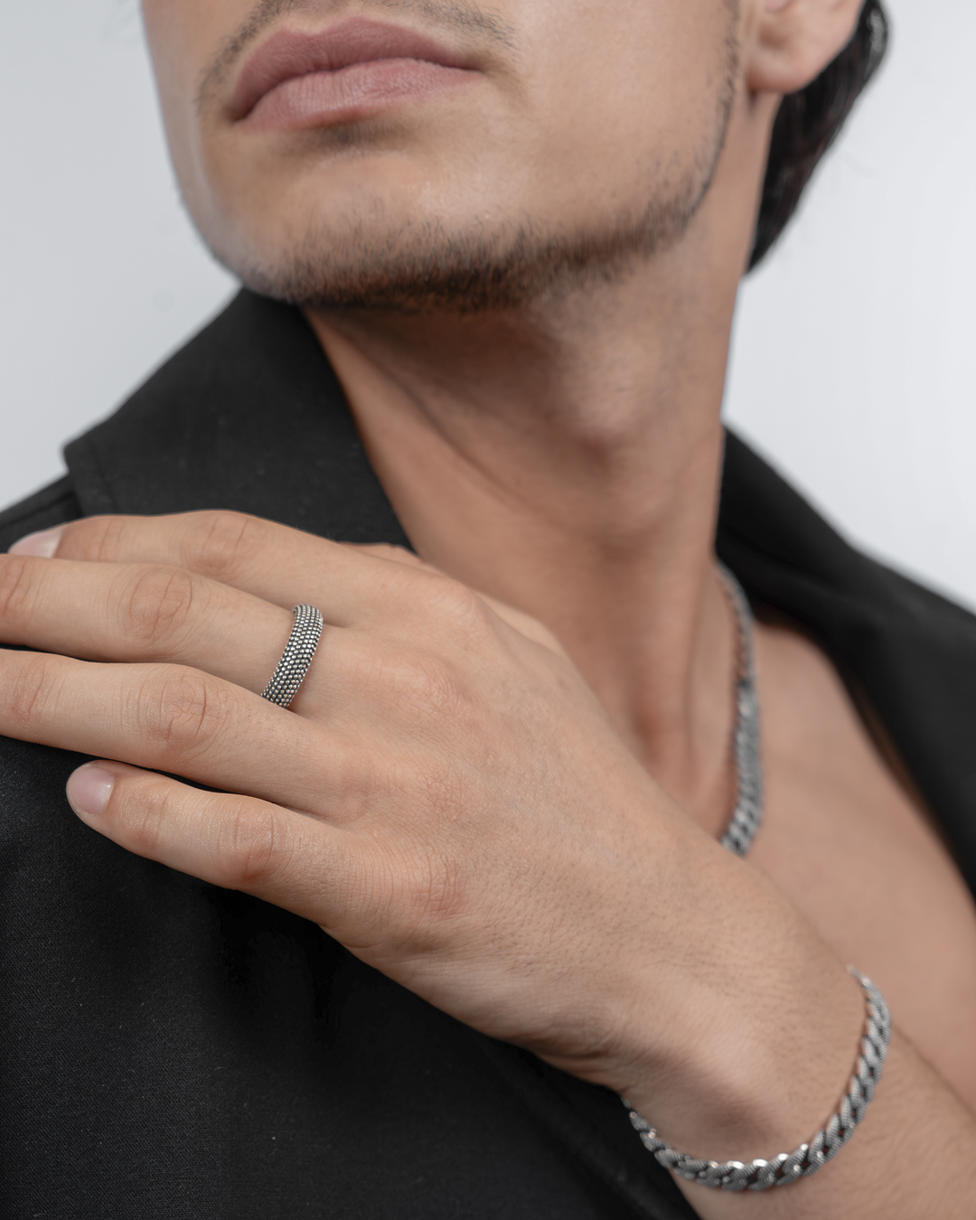 Comete Anello in Argento brunito 925‰ UAN130M24