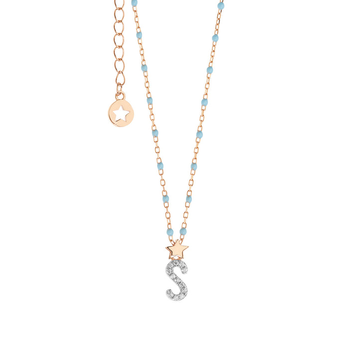 Comete Girocollo in Argento Lettera S GLA191