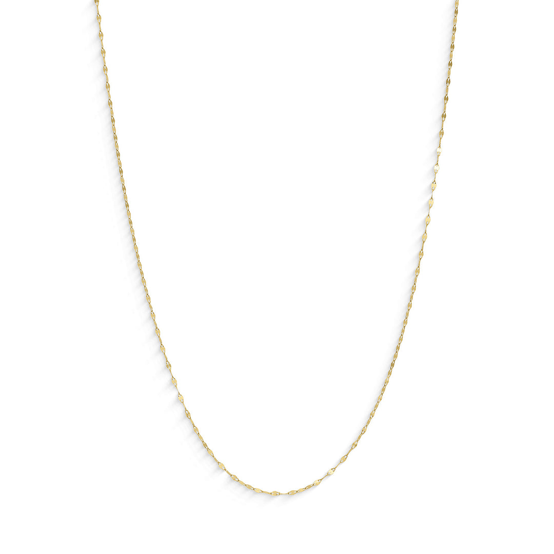 Comete Girocollo in oro giallo 375‰ diam. catena 0,30mm KGLB1416