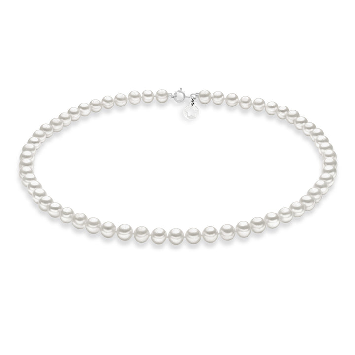 Comete Collana Filo Perle Acquadolce in Oro FWQ103AM